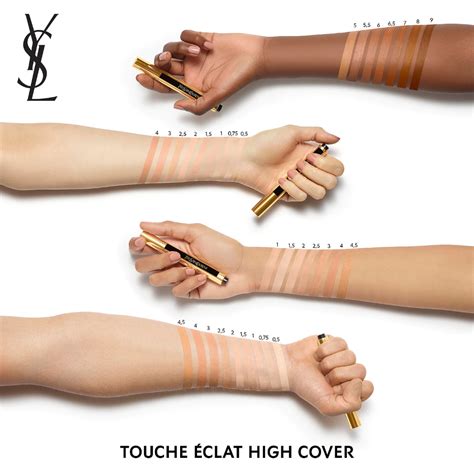 yves saint laurent touche éclat high cover radiant under-eye concealer|ysl touch concealer boots.